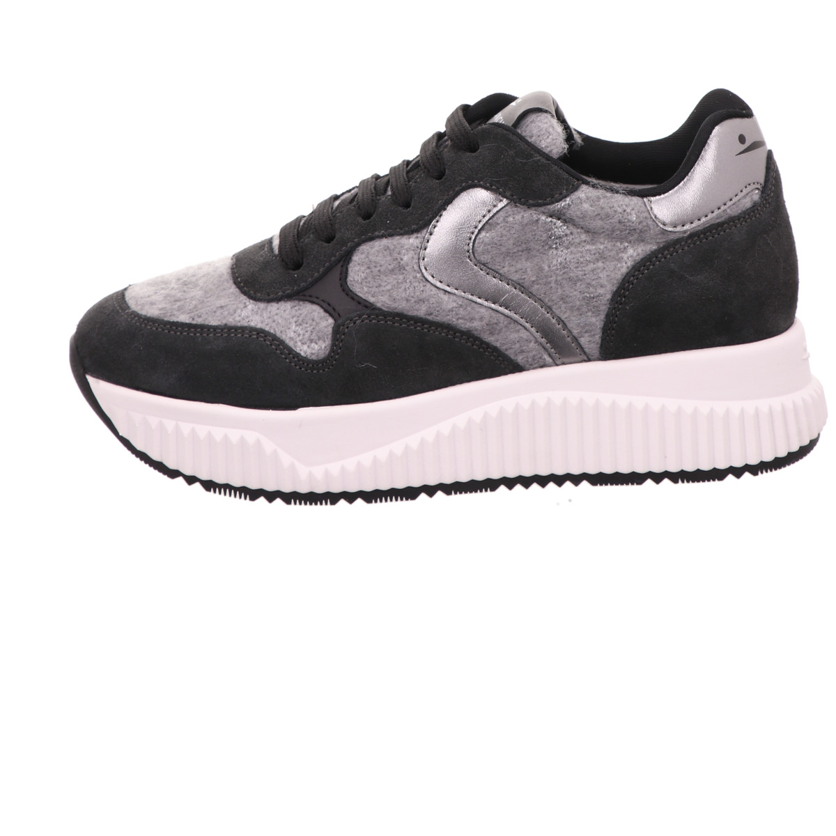Sneaker, Lana, Voile Blanche Grau Kombi