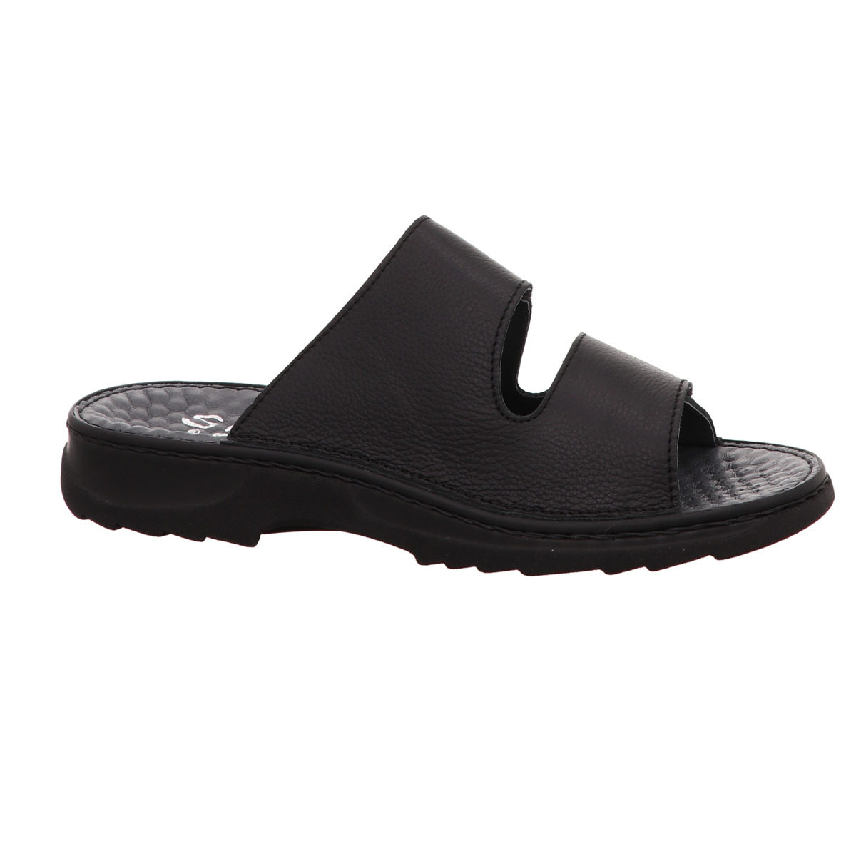 Pantolette, Stuppy Schwarz