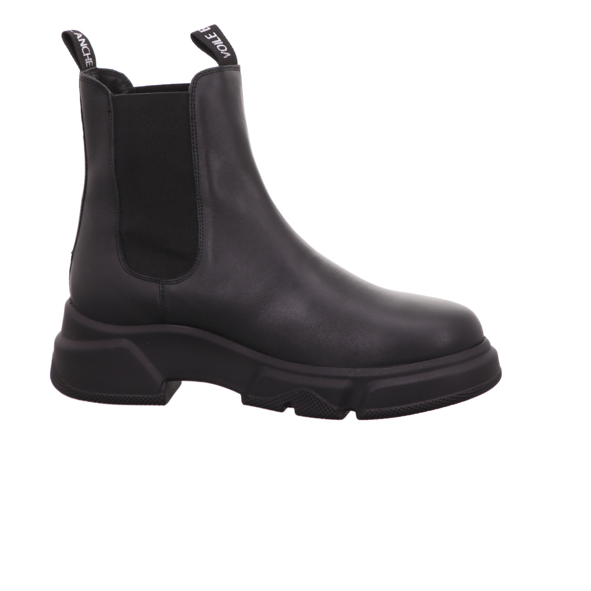 Chelsea Boot, Tanky, Voile Blanche Schwarz