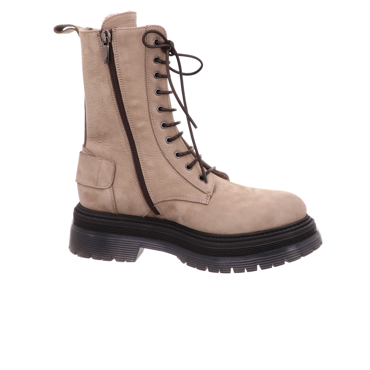 Schnürboots, Laura Bellariva Beige