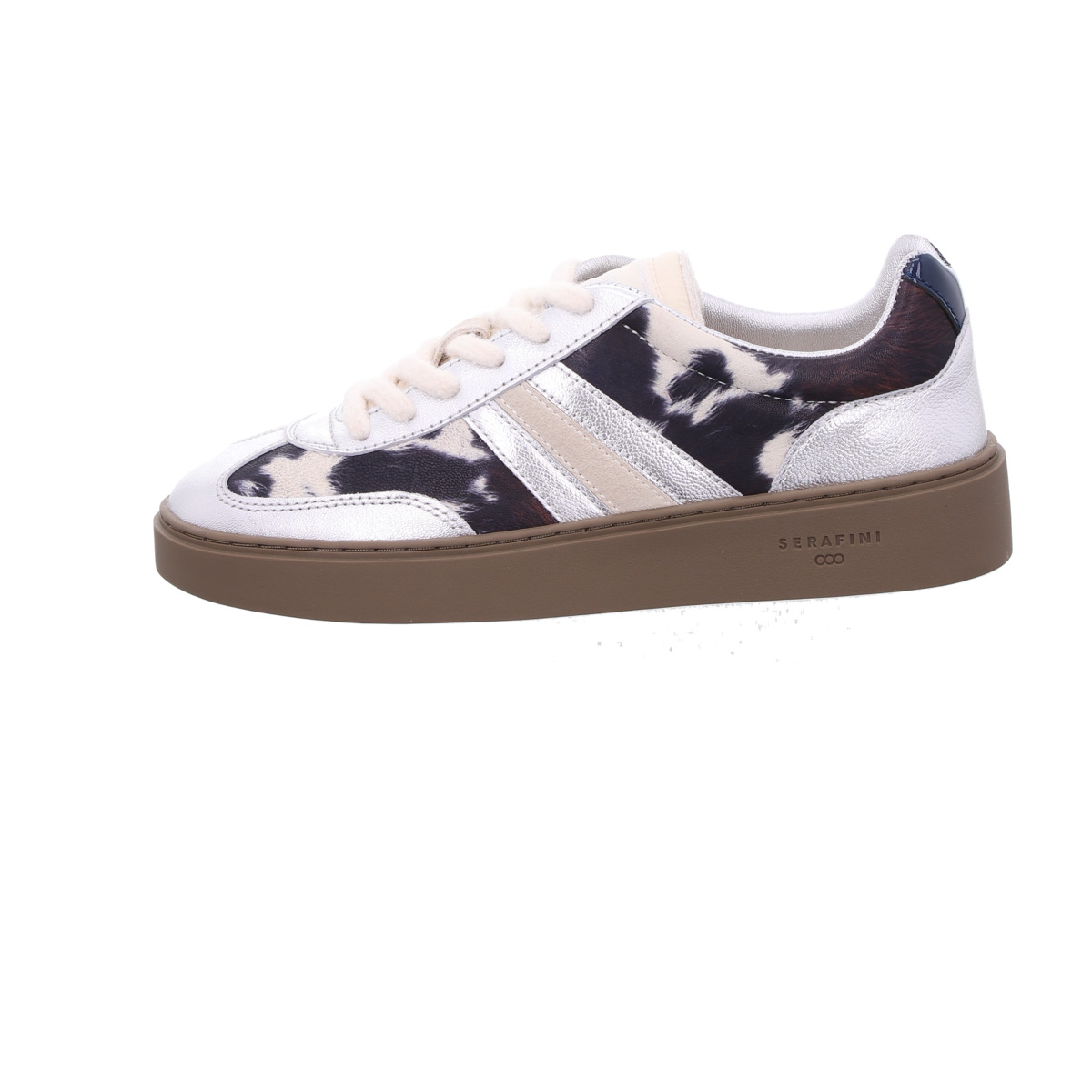 Sneaker, Court, Serafini Silber