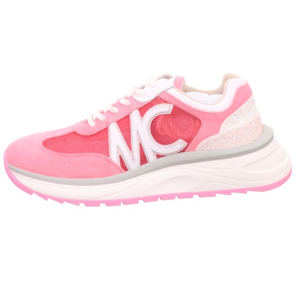 Sneaker, MarcCain Leder/ Textil kombi Pink