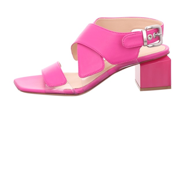 Sandale, AGL Leder/ Textil kombi Pink