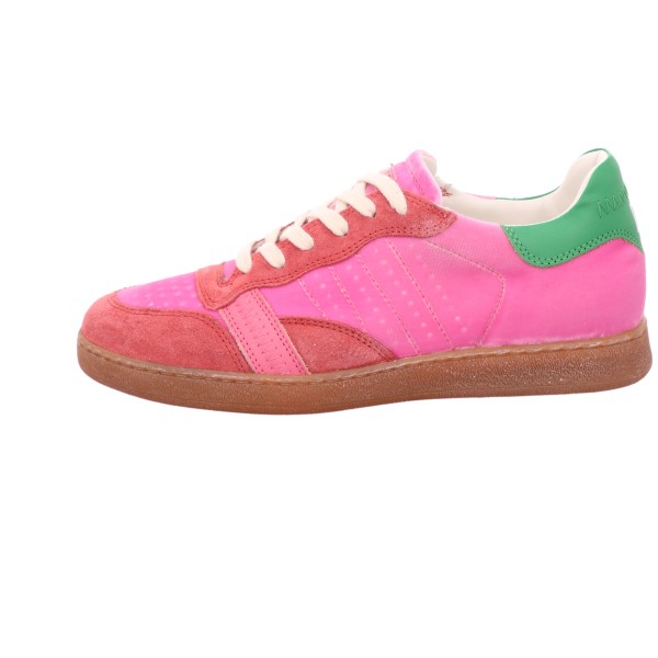 Sneaker, Sporty, D.A.T.E. Leder/ Textil kombi Pink