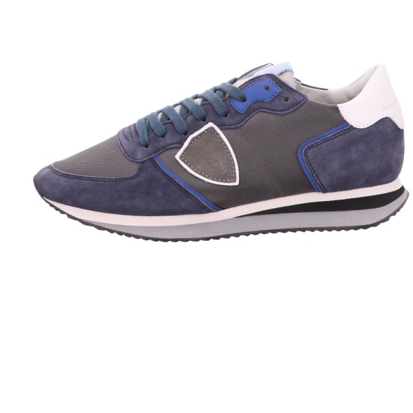 Sneaker,TYLU, Philippe Model Leder/ Textil kombi Blau