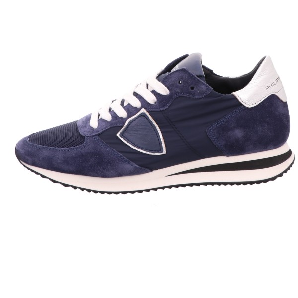 Sneaker, TRPX, Philippe Model Leder/ Textil kombi Blau